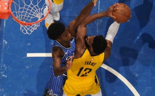  NBA: apsinuodijusio Sabonio netekę "Pacers" sutriuškino varžovus Orlande